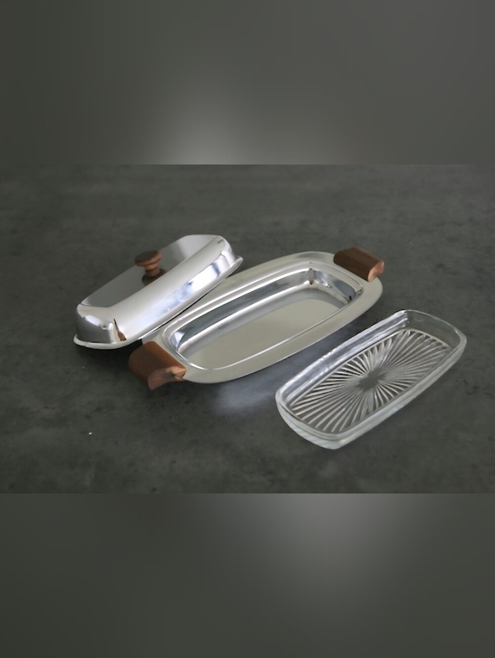 Modern Vintage Butter Dish